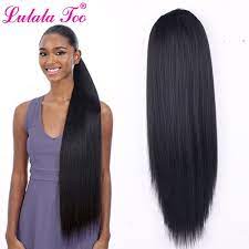 Cheap Synthetic Ponytails Buy Quality Hair Extensions Wigs Directly From China Suppliers 30inch Long Sy Clip In Hair Extensions Drawstring Ponytail Ponytail