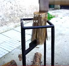 Kindling wood splitter that i made. Diy Log Splitter Split Logs Without An Axe The Homestead Survival