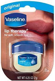The original vaseline® petroleum jelly is a combination of mineral oils, paraffin and microcrystalline waxes, which makes it translucent and gives it a smooth texture. Amazon Com Vaseline Lip Therapy Original Mini 0 25 Ounces Pack Of 4 Beauty