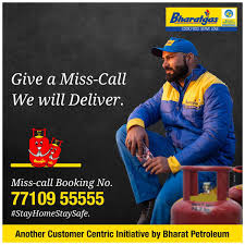 Bharat Petroleum On Twitter Lpg Cylinder Booking Now Is Just A Miss Call Away Bharatgas Launches First Of Its Kind Initiative Offering Our Customers Book Their Lpg Cylinders By Just Giving A Miss
