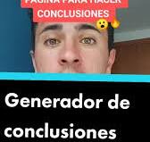 Generador de Conclusiones para Estudiantes