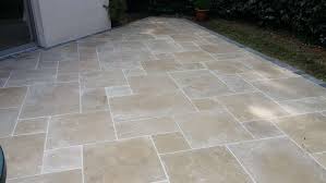 Travertin Big Opus Romain 4 Format Second Choix Espace Travertin Carrelage Castorama Travertin Carrelage