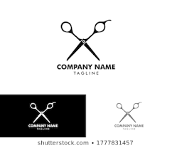 Scissor Logo Barber Logo Barbershop Logo Stock Vector Royalty Free 1546389866 In 2021 Barber Logo Scissors Logo Vector Logo
