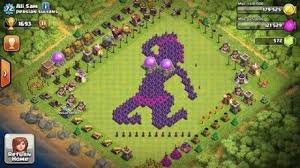 Clash Of Clans Funny Bases No 1 I Play Clash Clash Of Clans Clash Of Clans Game Funny Bases