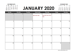 Monthly calendar or five week calendar that overlaps months. Printable 2020 New Zealand Calendar Templates With Holidays
