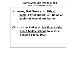 Sample apa citation for history highlights in 1492, columbus made the first of four trips to the caribbean on three spanish ships named the niña, the pinta, and the santa maría. A Guide To Preparing Note Cards And Bibliography Cards Ppt Video Online Download