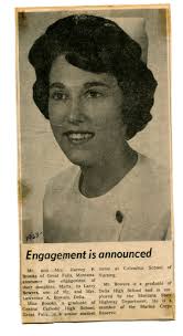 Documents: Engagement- Brooks, Marla-Bowers, Larry: Rossville Kansas area  genealogy