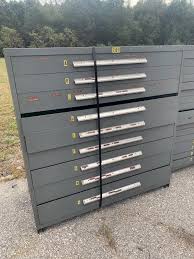 Stanley Vidmar 9 Wide Cabinets Machine Hub