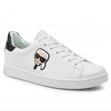 Shop vintage and contemporary karl lagerfeld shoes from the world's best fashion stores. Sneakers Karl Lagerfeld Kl51209 White Lthr Sneakers Low Shoes Men S Shoes Efootwear Eu