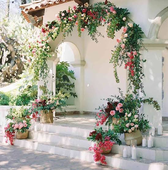 Beautifully decorated event celebration