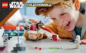 LEGO Star Wars: The Mandalorian Huida en Speeder BARC, Moto con Sidecar de  Juguete de Construcción Inc. Kelleran Beq y Grogu (Baby Yoda), Regalo para  Niños, Niñas y Fans de 8 Años