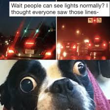 What do you need to know about astigmatism? Wait People Can See Lights Normally L Thought Everyone Saw Those Lines Lights At Night With And Without Astigmatism Saw Meme On Me Me