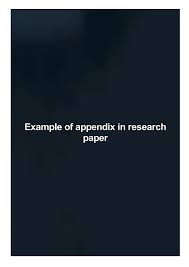 The appendix location is in the lower right abdomen. Example Of Appendix In Research Paper By Shelton Daphne Issuu
