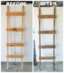 How To Make A Rustic Blanket Ladder For Under 20 Worthing Court Rustic Blanket Ladder Rustic Blankets Rustic Ladder