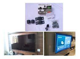 A instalação é bem simples e o televisor fica fixado com toda a segurança na parede ou painel. Suporte De Tv Para Painel E Parede Tv 32 40 42 48 50 55 Pol Mercado Livre