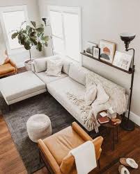 A Mix Of Mid Century Modern Bohemian And Industrial Interior Style Home And Apartment Decor Decoration Ideas In 2020 Living Room White Home Living Room Designs