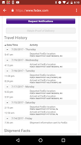 The shipment has departed a ups facility and is on its way to the next ups facility. Can Someone Explain To Me Why My Package Went Backwards Fedex