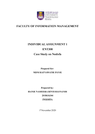 The main difference between a case study and a. Ent 300 Case Study Individual Assignments Faculty Of Information Management Studocu