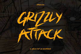 Fontsc.com is formed in the spirit of for fonts, where creative ideas meet beautiful designs as we all know great designs last forever! Grizzly Attack Brush Font 87732 Handwritten Font Bundles Free Graffiti Fonts Brush Font Graffiti Font
