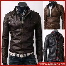 Men S Faux Leather Jacket 40 Free Ship Brown Leather Jacket Men Leather Jacket Men Leather Jacket