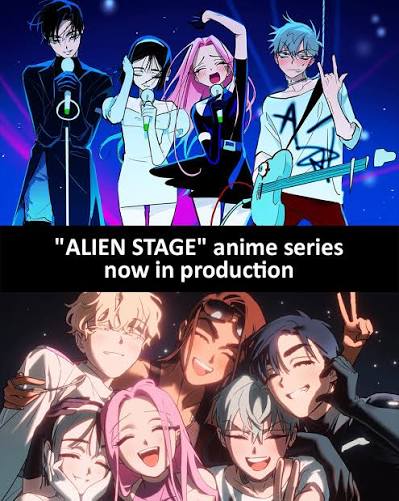 An "Alien Stage" anime series is now in production. Congrats to @Qmeng_ja & @Vivinos__ What a journey for this unique Korean project I've been promoting since its very beginning in 2022. https://www.catsuka.com/news/tag/alien_stage/list #