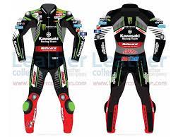 Kawasaki Race Suit Leon Haslam Wsbk 2019 Motorcycle Race Suit Racing Suit Jersey Design