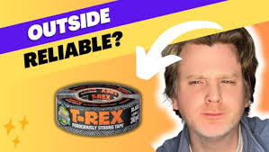Amazon.com: T-Rex Tape Heavy Duty Duct Tape with UV Resistant & Waterproof  Backing for Ferociously Strong Repairs, 1.88" x 30 yd, Black, 1 Roll :  Industrial & Scientific