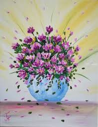 Oil painting step by step: Oil Painting Flowers In Vase Paintings By Nataliia Plakhotnyk Artist Com
