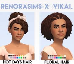 The sims 4 runs on hair. Maxis Match Cc