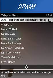 Therefore, this is a perfect place for you to store everything. Callen S Gta V Single Player Mod Menu Gta5 Mods Com