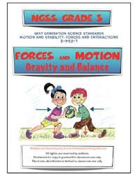 Ngss Grade 3 Forces And Motion Interactions Of Balanced And Unbalanced Forces Force And Motion Ngss Science Notes