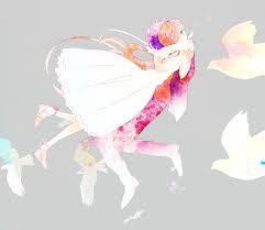 Wallpaper the sky clouds birds girls wings ships angel. Amazing Anime And Birds Image 278943 On Favim Com