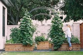 Round top trellis arch for your garden, maybe some roses would look nice. Arch Trellis Ideas For The Kitchen Garden Gardenary