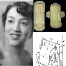 TODAY IN BLACK HISTORY Did you know? That Sanitary Pad was developed by a  black woman called Mary Beatrice Davidson. Until sanitary pads were  created, women used all kinds of reusable fabrics