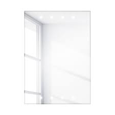 spiegel madia gezandstraalde lichtuitsnedes badkamer kast