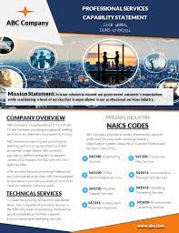 Pest control companies differ in their guarantees. Capability Statement Templates Govkidmethod Com