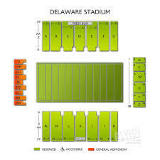 Delaware Stadium Seating Chart Related Keywords