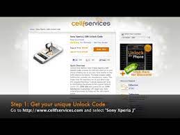 If you are the celular owner and have fulfilled the contract, you can call the carrier to request the unlock code for . How To Unlock Sony Xperia J By Unlock Code Sim Network Unlock Pin Youtube