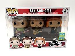 Funko POP Sex Bob-Omb 3 Pack Scott Pilgrim Stephen Stills Kim Pine SDCC 2016