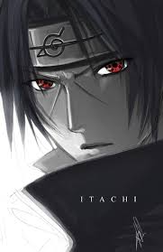 Itachi uchiha perched on a post. Sharingan Imagenes De Itachi Hd