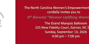 8th Biennial Women Uplifting Women Gala