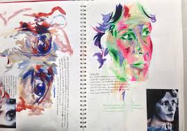 Ao2 Experimatation St Mary S Catholic High School Sketch Book Teaching Art Sketchbook Layout