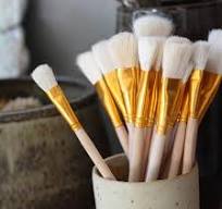 Small Mop Goat Hair Brush-Costa Mesa – The Pottery Studio