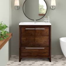 Our bathroom vanity range includes all kinds of designs, colors, and styles. Ivy Bronx Harger Free Standing 30 Single Bathroom Vanity Set Reviews Wayfair