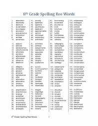 4 Worksheets 2nd Grade Spelling Words List 35 Of 38 In 2020 Spelling Bee Words Spelling Words List Spelling Words