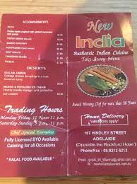 Open Till 11pm When Most Cbd Restaurants Close At 9pm Picture Of New India Restaurant Adelaide Tripadvisor