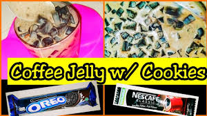 This vintage recipe is a coffee lovers dream. Coffe Jelly How To Make Coffee Jelly With Oreo Cookies Youtube