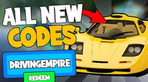 Nhóm nội dung thế giới di động. All Driving Empire Codes February 2021 Roblox Codes Secret Working Youtube