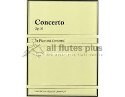 Liebermann Flute Concerto Opus 39 Theodore Presser