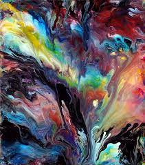 Abstract Fluid Painting 58 By Mark Chadwick Just Stunning In The Flows Art Abstract Fluid Painting